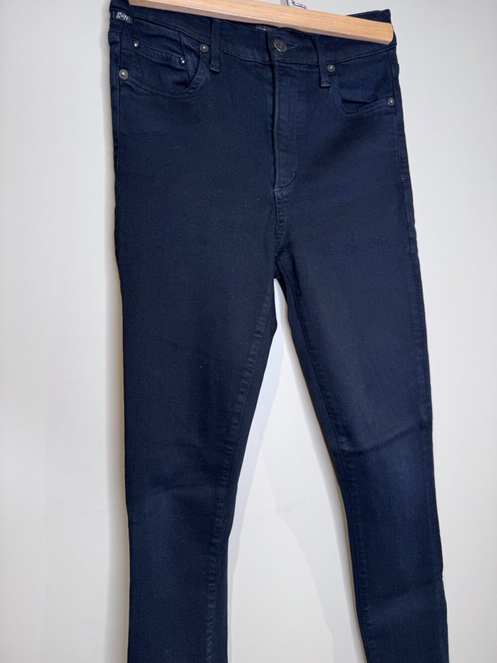 Citizens of Humanity | 'Rocket' High-Rise Skinny Jeans | Black | Size: 27  - Picture 6 of 11